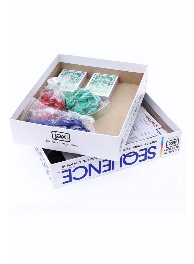 سيكوانس لعبة التحدي سيكونز (Sequence) - الحجم الكبير للعائلة والأصدقاء - Image 3